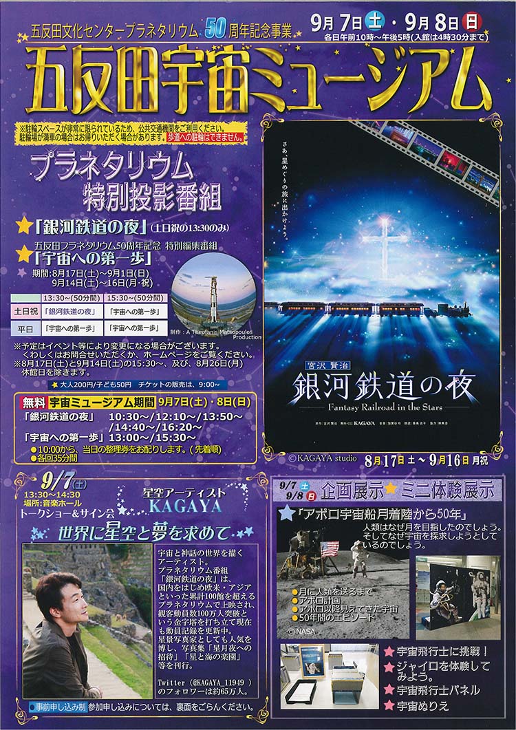 五反田プラネタリウム 宇宙ミュージアム