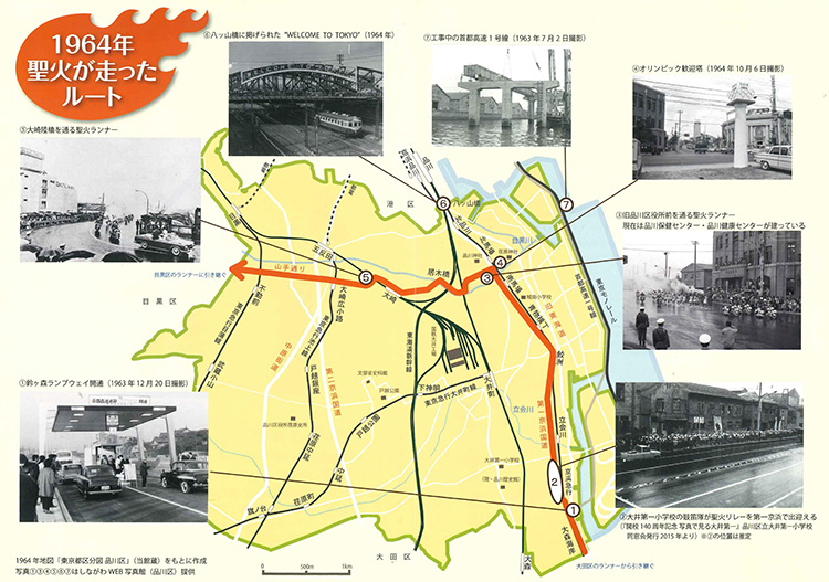 品川歴史館「品川を走るー東京オリンピック・パラリンピック1964,2020」