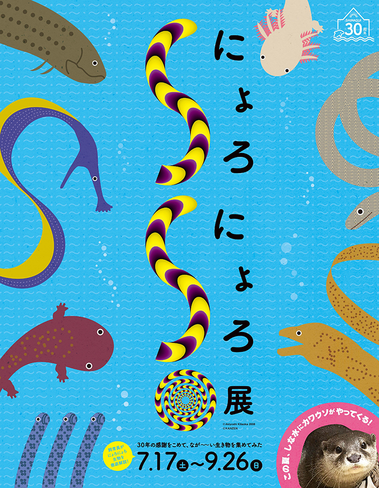 しながわ水族館「にょろにょろ展」