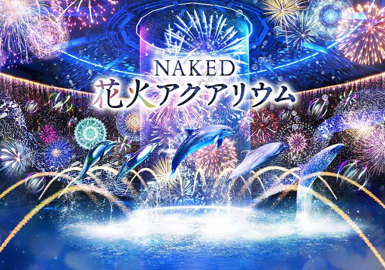 マクセル アクアパーク品川「NAKED 花火アクアリウム」