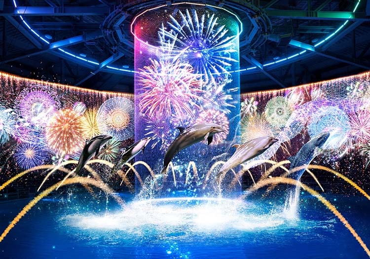 マクセル アクアパーク品川「NAKED 花火アクアリウム」