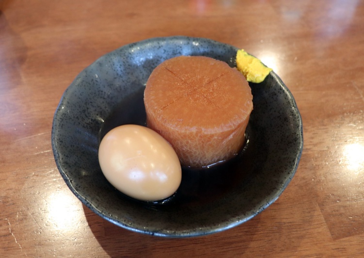 「大根煮」と「たまご煮」